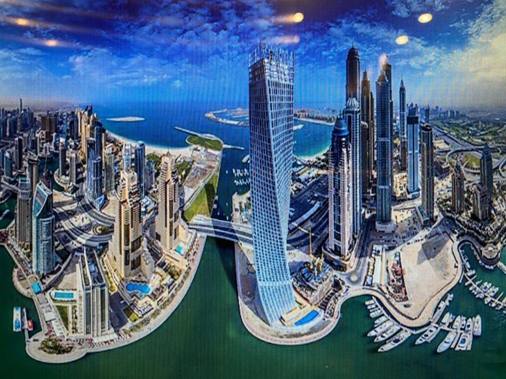 Cayan Tower Luxury Apartment With Sea View Дубай Екстериор снимка